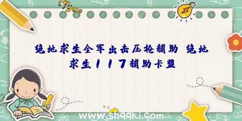 绝地求生全军出击压枪辅助、绝地求生117辅助卡盟