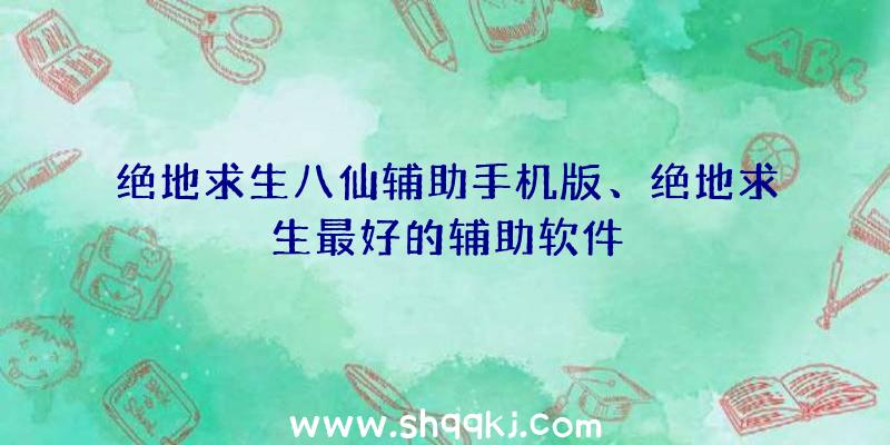 绝地求生八仙辅助手机版、绝地求生最好的辅助软件