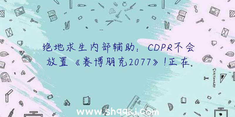 绝地求生内部辅助：CDPR不会放置《赛博朋克2077》!正在努力于修复游戏中的各类成绩