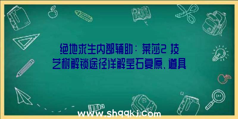 绝地求生内部辅助：《莱莎2》技艺树解锁途径详解宝石复原、道具重组等游戏功用可在技艺树解锁