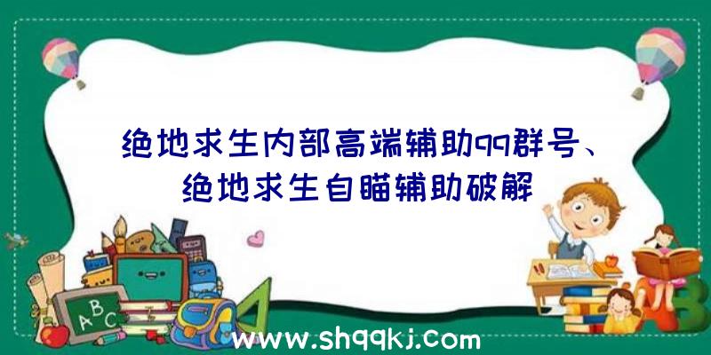 绝地求生内部高端辅助qq群号、绝地求生自瞄辅助破解