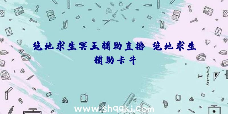 绝地求生冥王辅助直播、绝地求生辅助卡牛