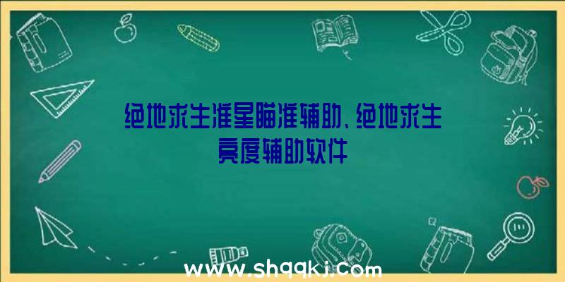 绝地求生准星瞄准辅助、绝地求生亮度辅助软件