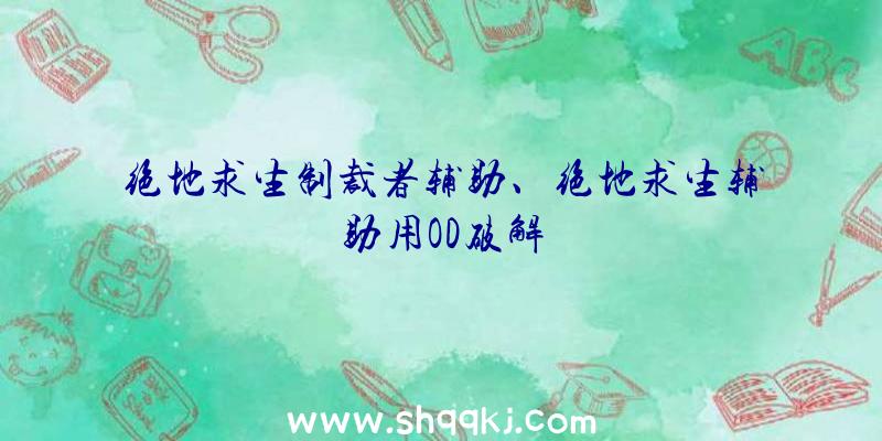 绝地求生制裁者辅助、绝地求生辅助用OD破解