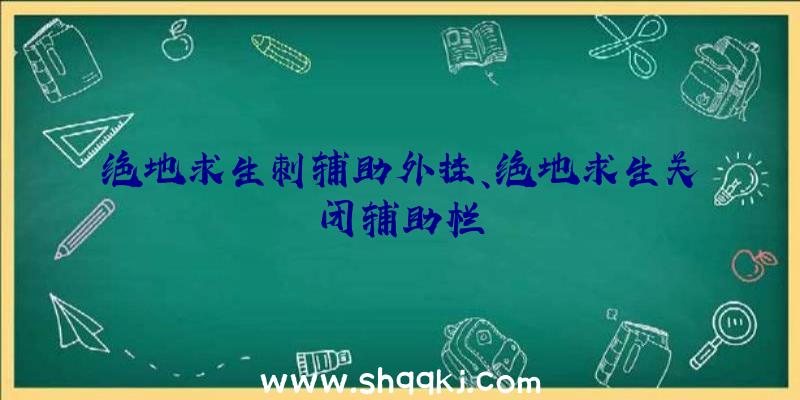 绝地求生刺辅助外挂、绝地求生关闭辅助栏