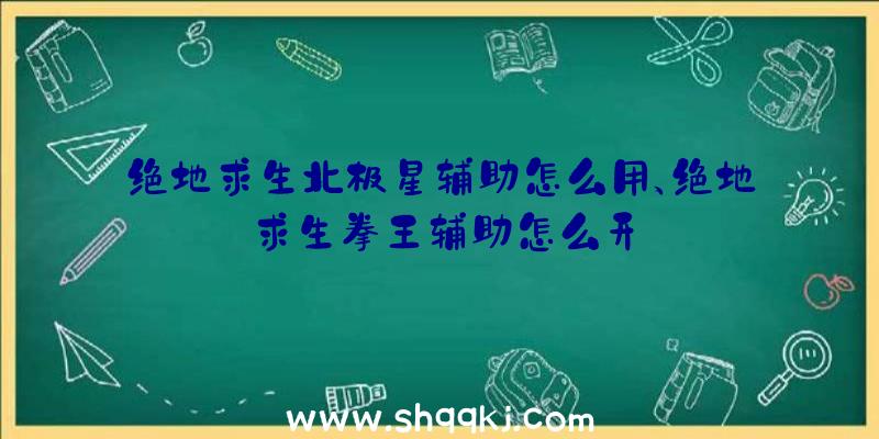 绝地求生北极星辅助怎么用、绝地求生拳王辅助怎么开