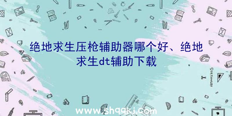 绝地求生压枪辅助器哪个好、绝地求生dt辅助下载