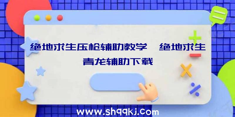 绝地求生压枪辅助教学、绝地求生青龙辅助下载