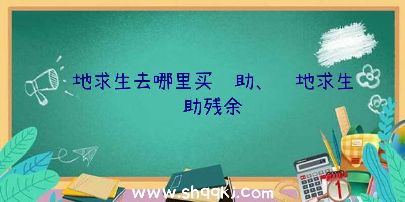 绝地求生去哪里买辅助、绝地求生辅助残余