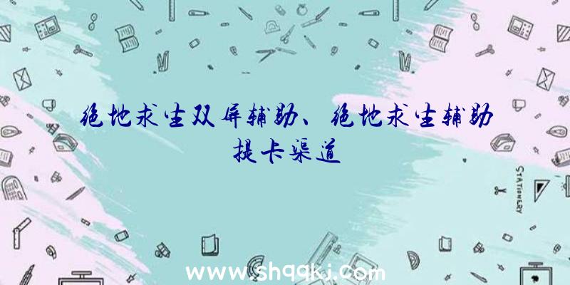 绝地求生双屏辅助、绝地求生辅助提卡渠道