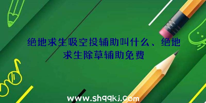 绝地求生吸空投辅助叫什么、绝地求生除草辅助免费