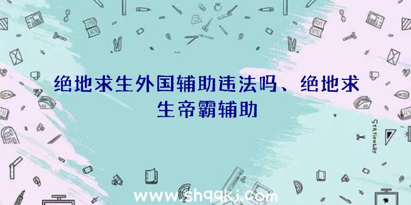 绝地求生外国辅助违法吗、绝地求生帝霸辅助