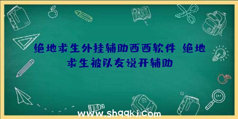 绝地求生外挂辅助西西软件、绝地求生被队友说开辅助