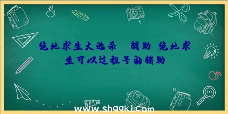 绝地求生大逃杀sd辅助、绝地求生可以过租号的辅助