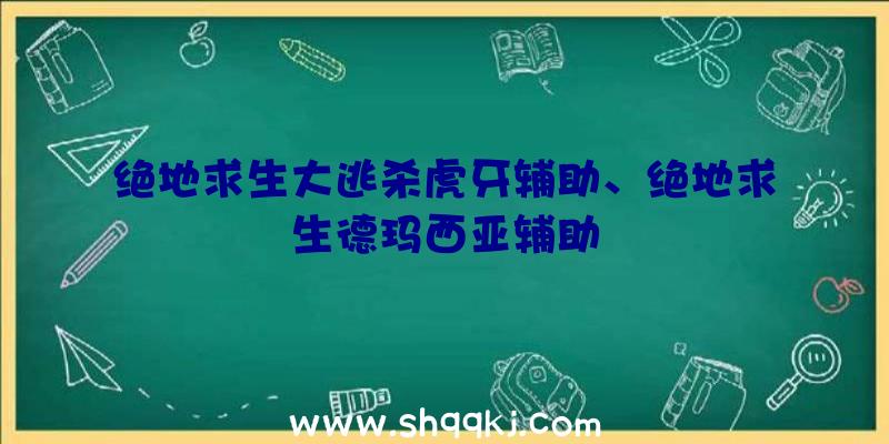 绝地求生大逃杀虎牙辅助、绝地求生德玛西亚辅助