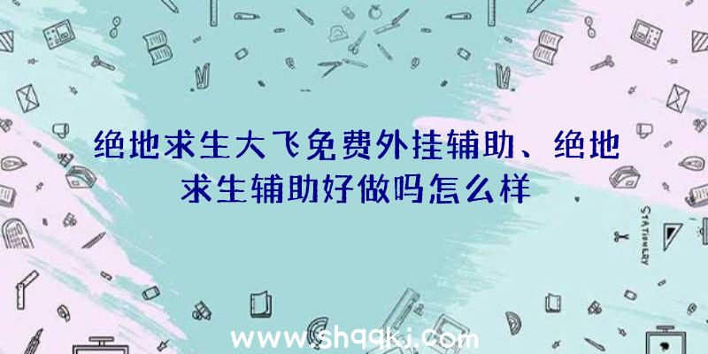 绝地求生大飞免费外挂辅助、绝地求生辅助好做吗怎么样