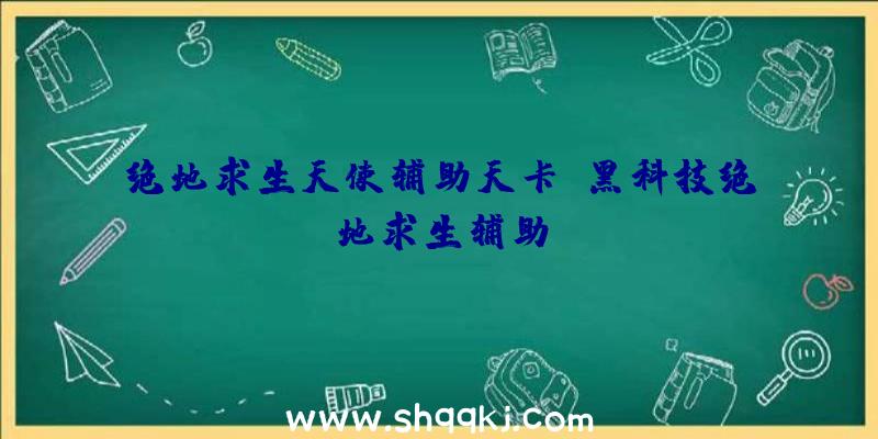 绝地求生天使辅助天卡、黑科技绝地求生辅助