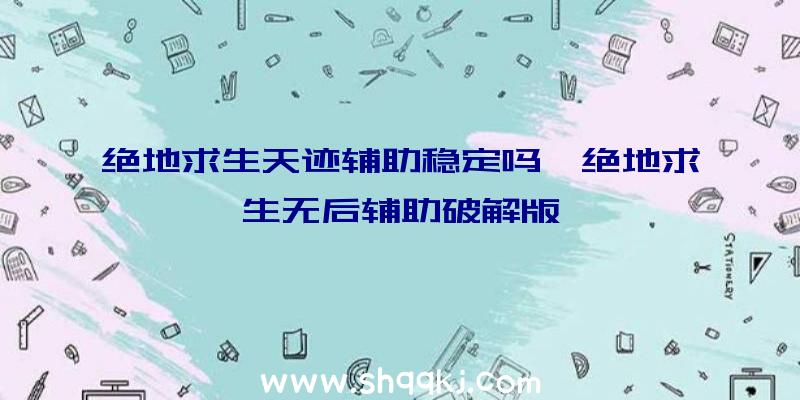 绝地求生天迹辅助稳定吗、绝地求生无后辅助破解版