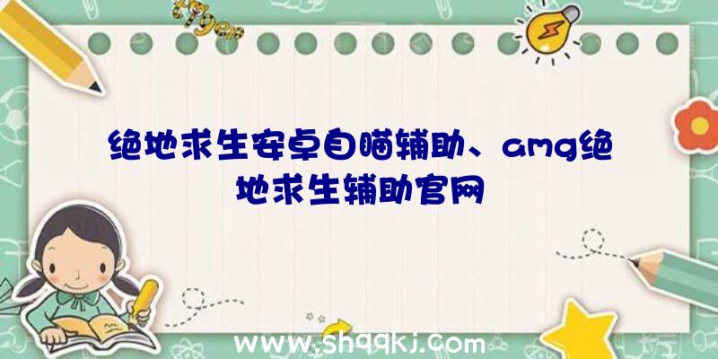 绝地求生安卓自瞄辅助、amg绝地求生辅助官网