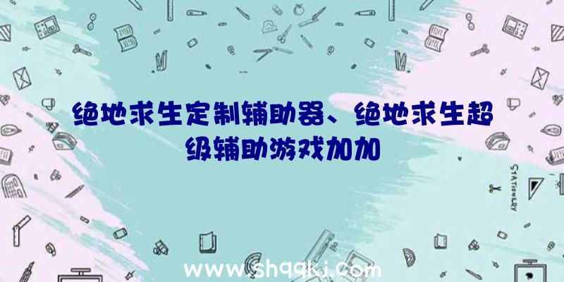 绝地求生定制辅助器、绝地求生超级辅助游戏加加