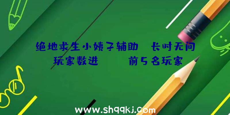 绝地求生小姨子辅助：《长时无间》玩家数进Steam前5名玩家峰值达13万1570人