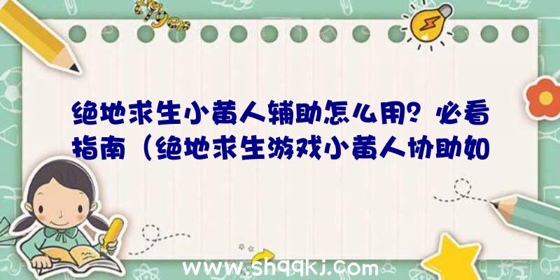 绝地求生小黄人辅助怎么用？必看指南（绝地求生游戏小黄人协助如何使用？）