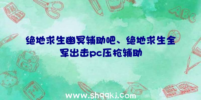 绝地求生幽冥辅助吧、绝地求生全军出击pc压枪辅助