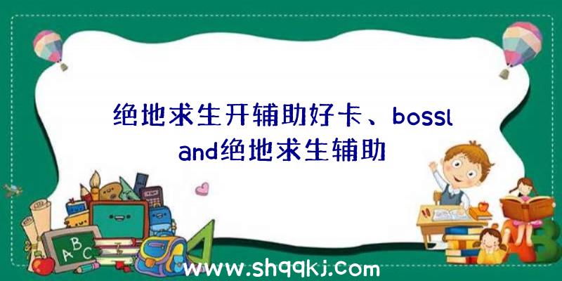 绝地求生开辅助好卡、bossland绝地求生辅助