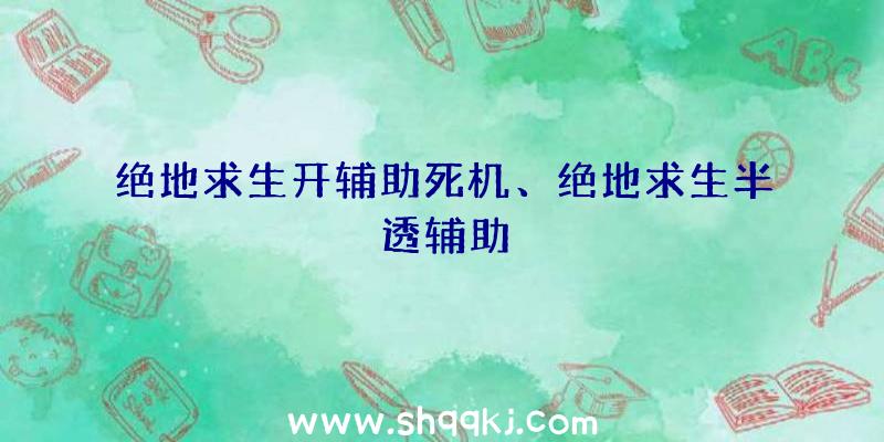 绝地求生开辅助死机、绝地求生半透辅助