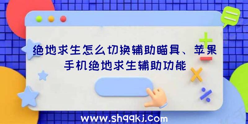 绝地求生怎么切换辅助瞄具、苹果手机绝地求生辅助功能