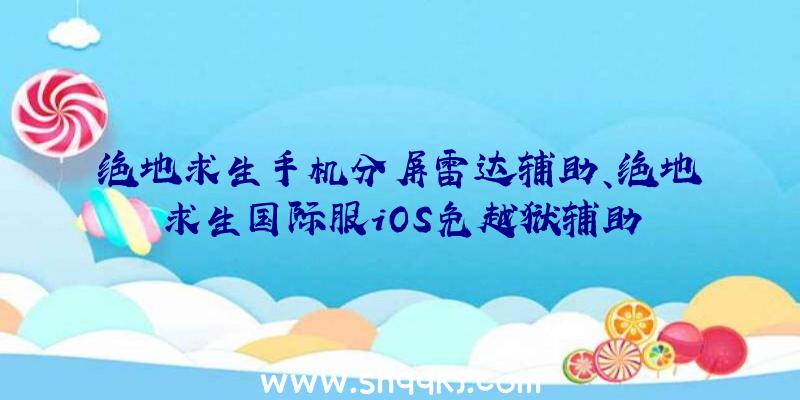 绝地求生手机分屏雷达辅助、绝地求生国际服iOS免越狱辅助