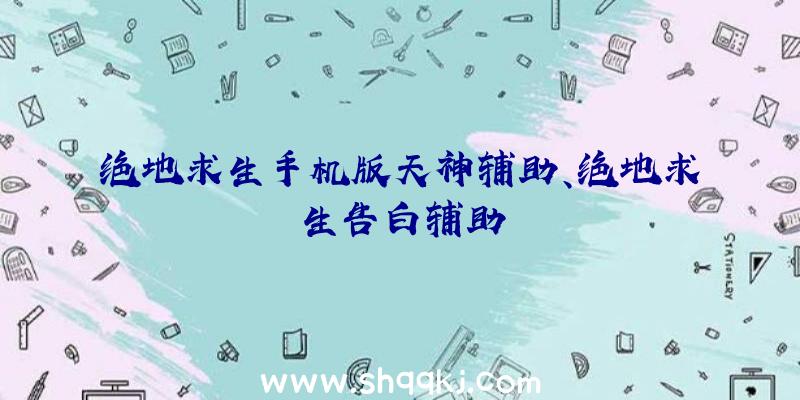 绝地求生手机版天神辅助、绝地求生告白辅助