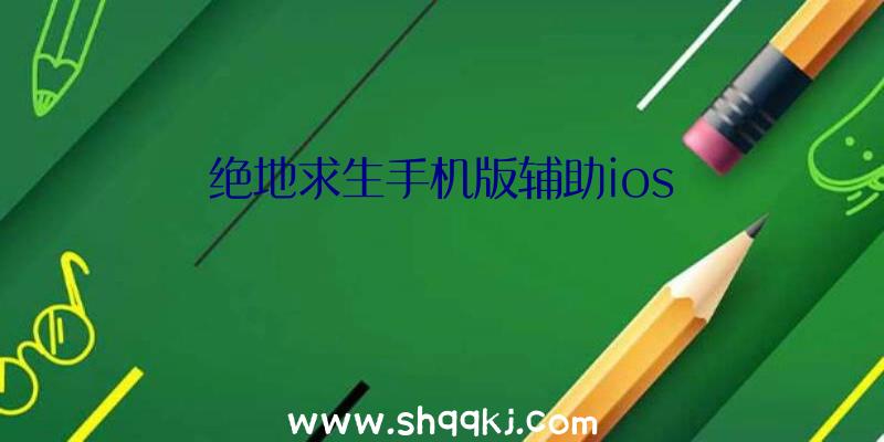 绝地求生手机版辅助ios