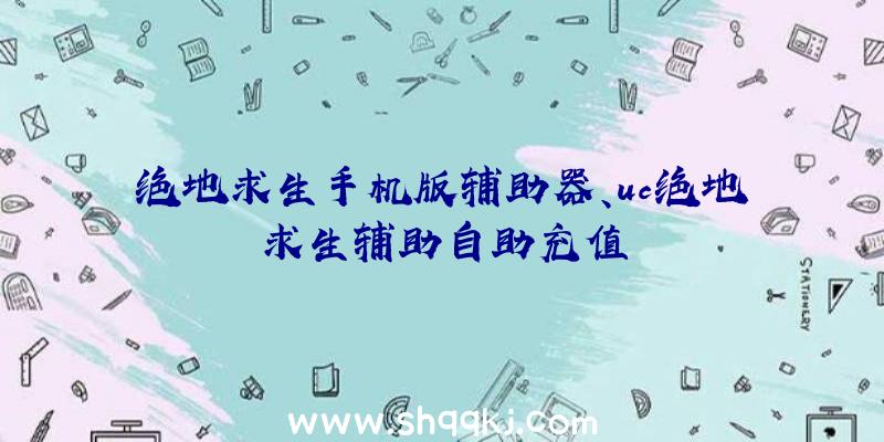 绝地求生手机版辅助器、uc绝地求生辅助自助充值