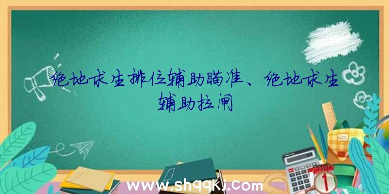 绝地求生排位辅助瞄准、绝地求生辅助拉闸