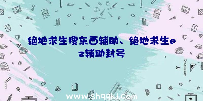 绝地求生搜东西辅助、绝地求生ez辅助封号