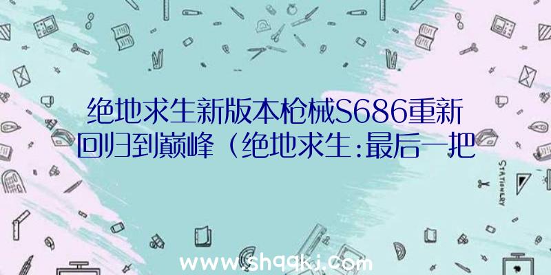 绝地求生新版本枪械S686重新回归到巅峰（绝地求生:最后一把也要多少钱玩家根本不要想拾起的武器装备）