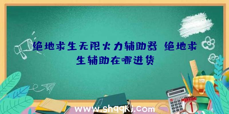 绝地求生无限火力辅助器、绝地求生辅助在哪进货