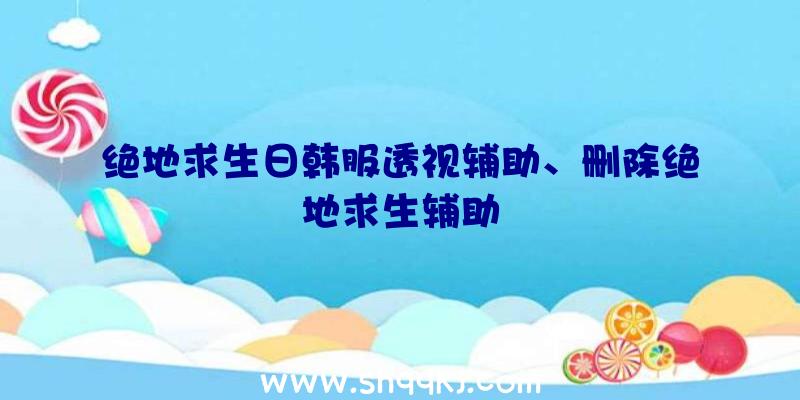 绝地求生日韩服透视辅助、删除绝地求生辅助