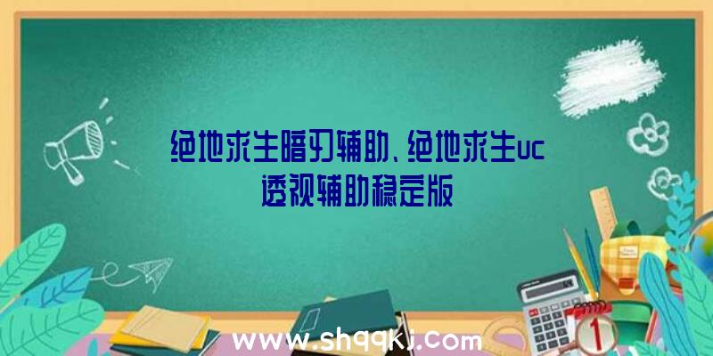 绝地求生暗刃辅助、绝地求生uc透视辅助稳定版