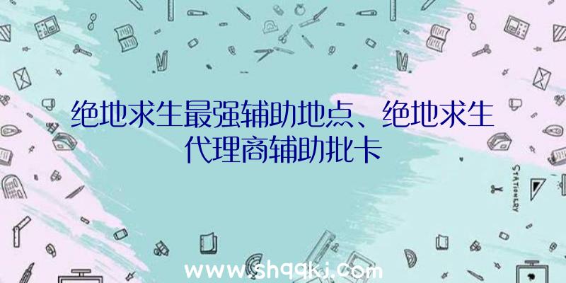 绝地求生最强辅助地点、绝地求生代理商辅助批卡