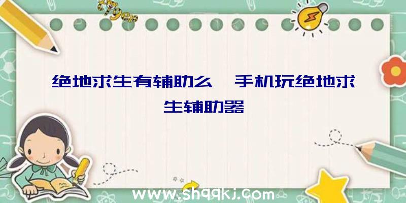 绝地求生有辅助么、手机玩绝地求生辅助器