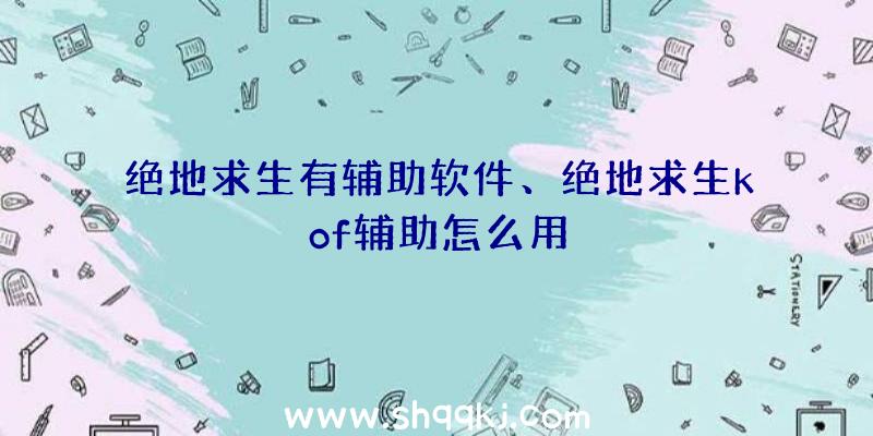 绝地求生有辅助软件、绝地求生kof辅助怎么用