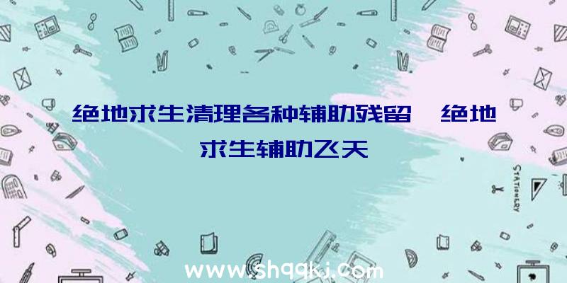 绝地求生清理各种辅助残留、绝地求生辅助飞天