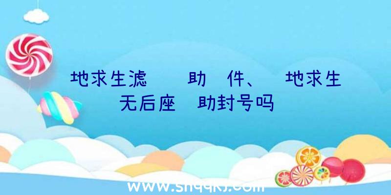 绝地求生滤镜辅助软件、绝地求生无后座辅助封号吗