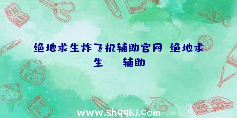 绝地求生炸飞机辅助官网、绝地求生apk辅助