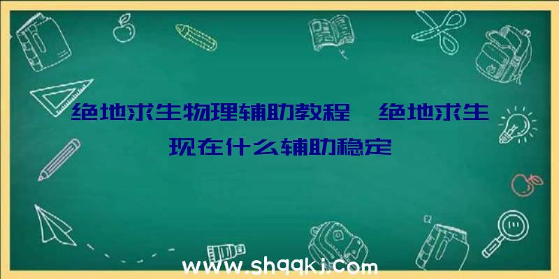 绝地求生物理辅助教程、绝地求生现在什么辅助稳定