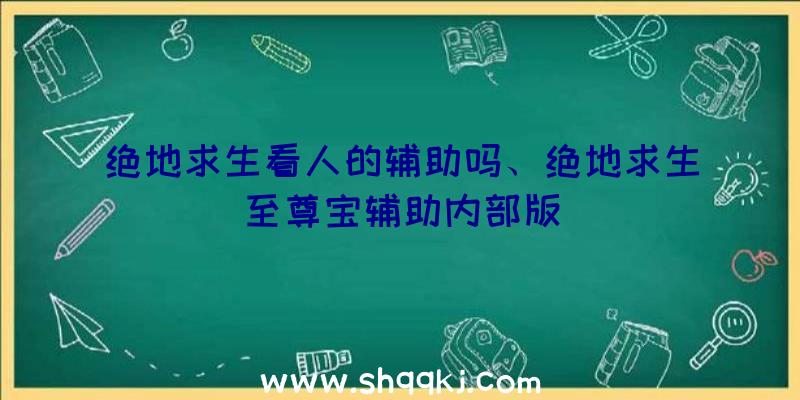 绝地求生看人的辅助吗、绝地求生至尊宝辅助内部版