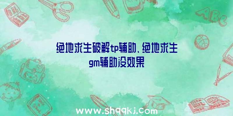 绝地求生破解tp辅助、绝地求生gm辅助没效果