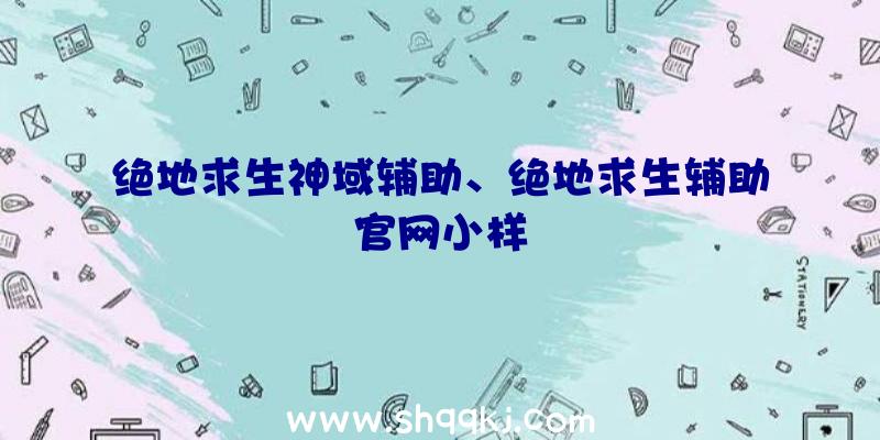 绝地求生神域辅助、绝地求生辅助官网小样